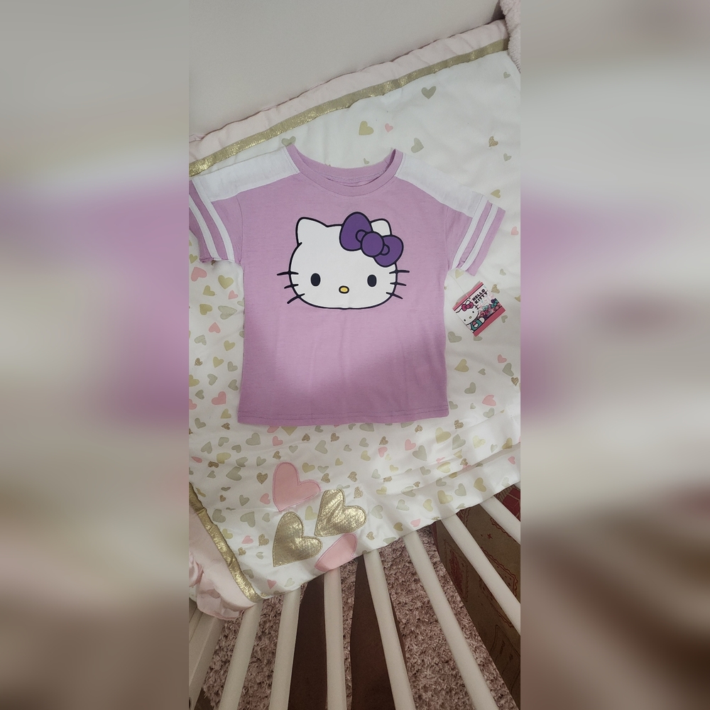 Hello Kitty Top Girl's Size 5/6 NWT
